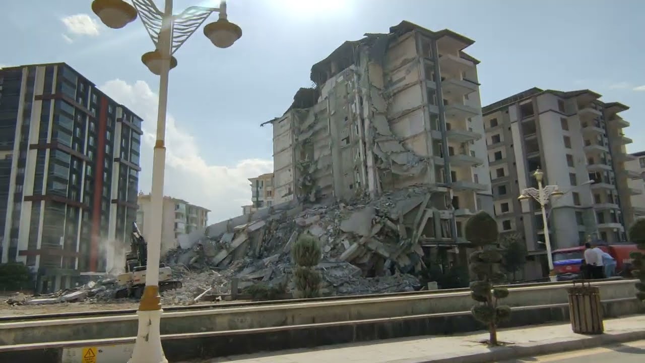 Malatya Deprem Sonrası Son Durum Fahri Kayahan Ve Güngör Caddesi 20.09.23