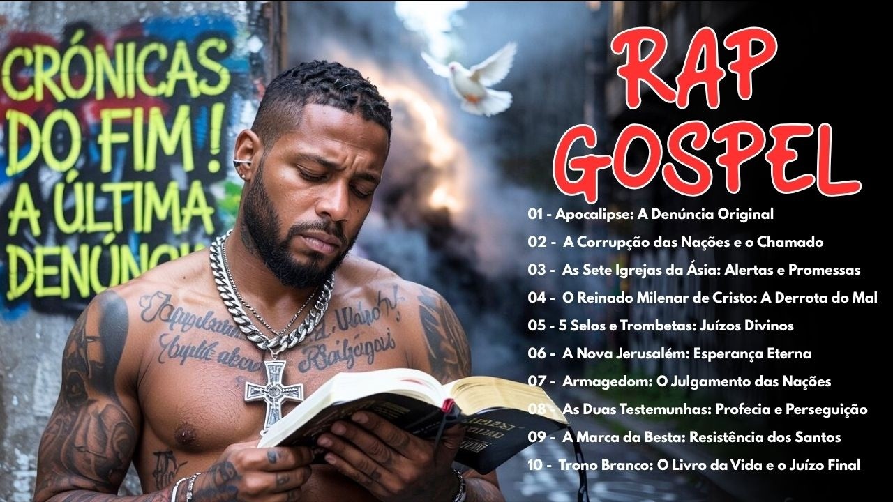 CRÔNICAS DO FIM: A Última Denúncia – Rap Gospel Profético |  Fim dos Tempos | Rap Gospel 2025
