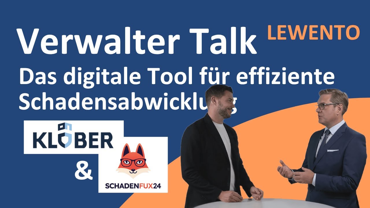 Schadenfux24: Das digitale Tool von Klöber für effiziente Schadensabwicklung | Verwalter Talk