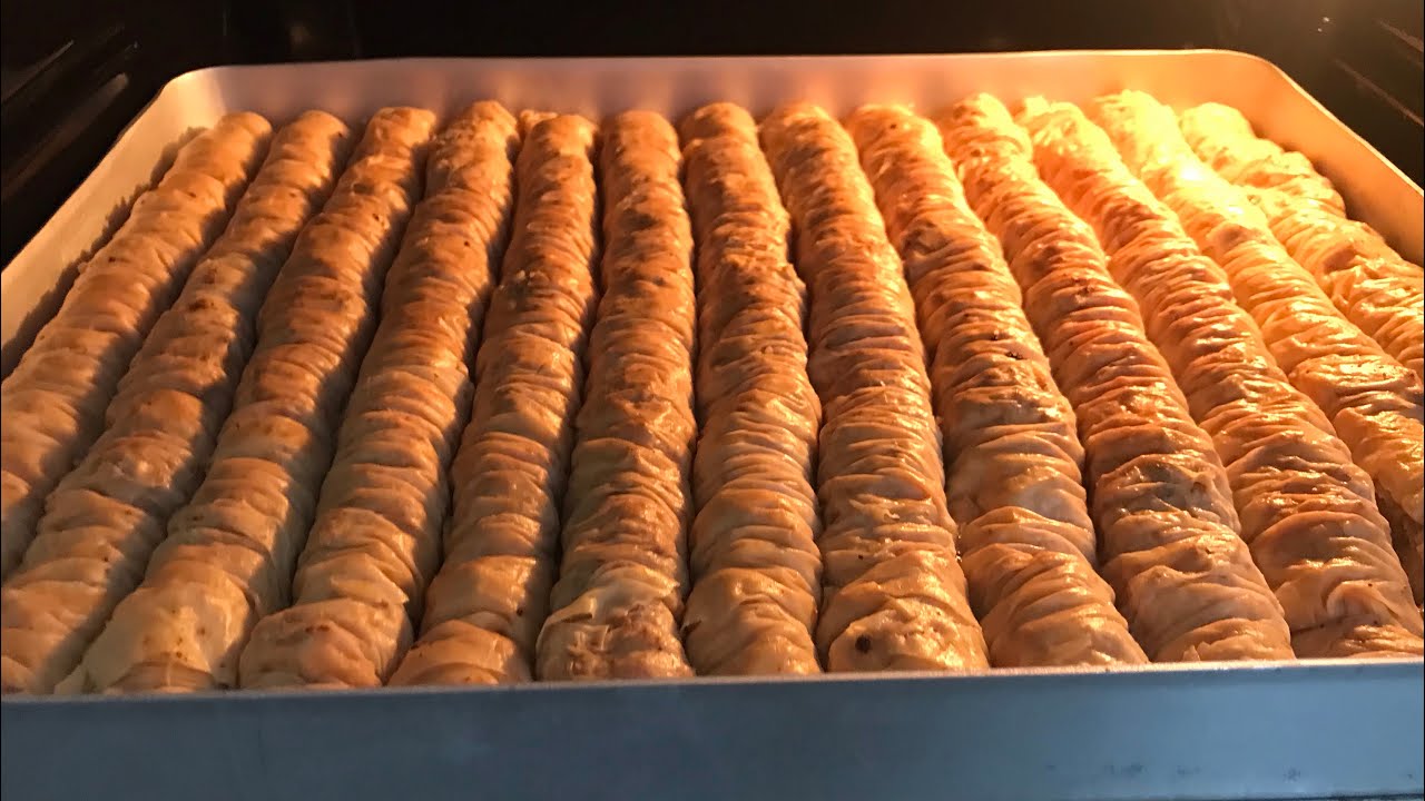 BU BAYRAM BU TATLIDAN YAPMAYAN KALMASIN KIYIR KIYIR BURMA BAKLAVA TARİFİ