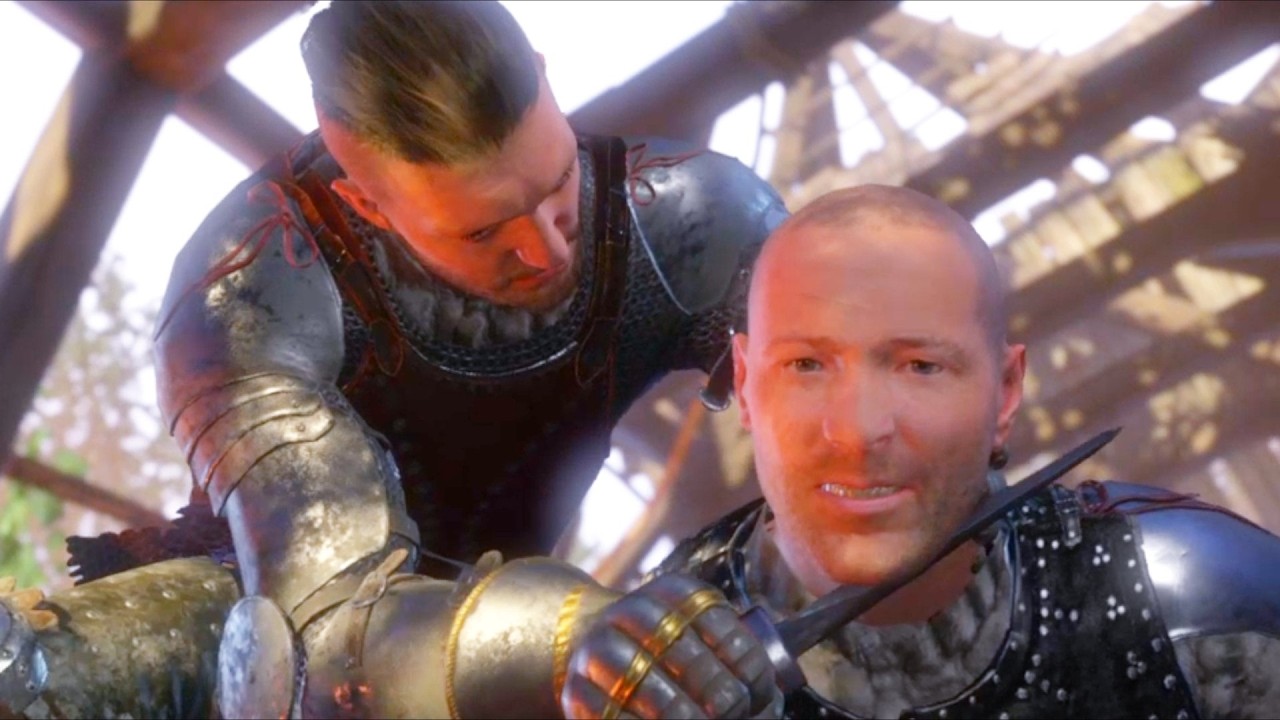 When you did too many side quests before first boss fight... Kingdom Come Deliverance