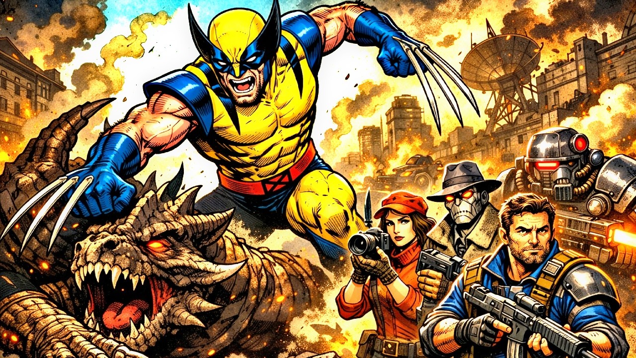 What Happens When Wolverine Lands in the Fallout Wasteland?