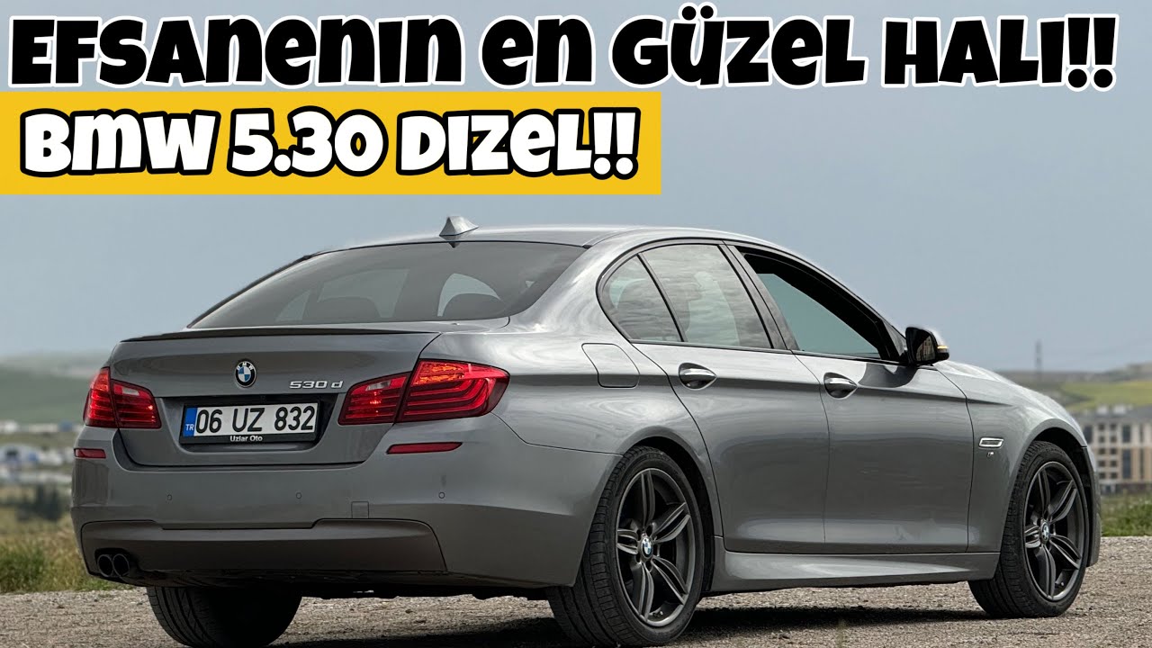 Efsane Olmayı Hak Ediyor! | BMW F10 5.30 Dizel | M Sport! | Otomobil Günlüklerim