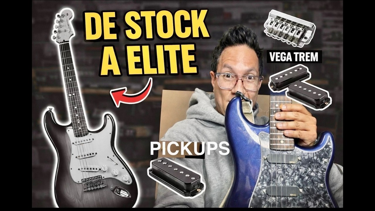 ¿Vale la pena modificar una Strat Mexicana? La llevé al siguiente nivel...