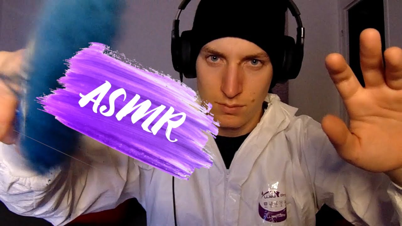 ASMR Français Roleplay - Je te peins de toute Urgence! (Mic Brushing | Whisper | Hand movement)