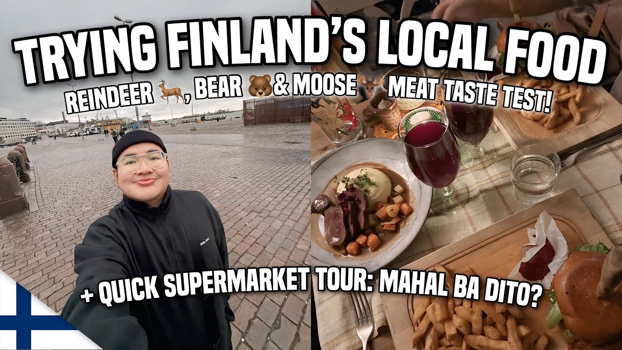 TRYING FINLAND&rsquo;S LOCAL FOOD + SUPERMARKET TOUR IN HELSINKI 🇫🇮 | Ivan de Guzman