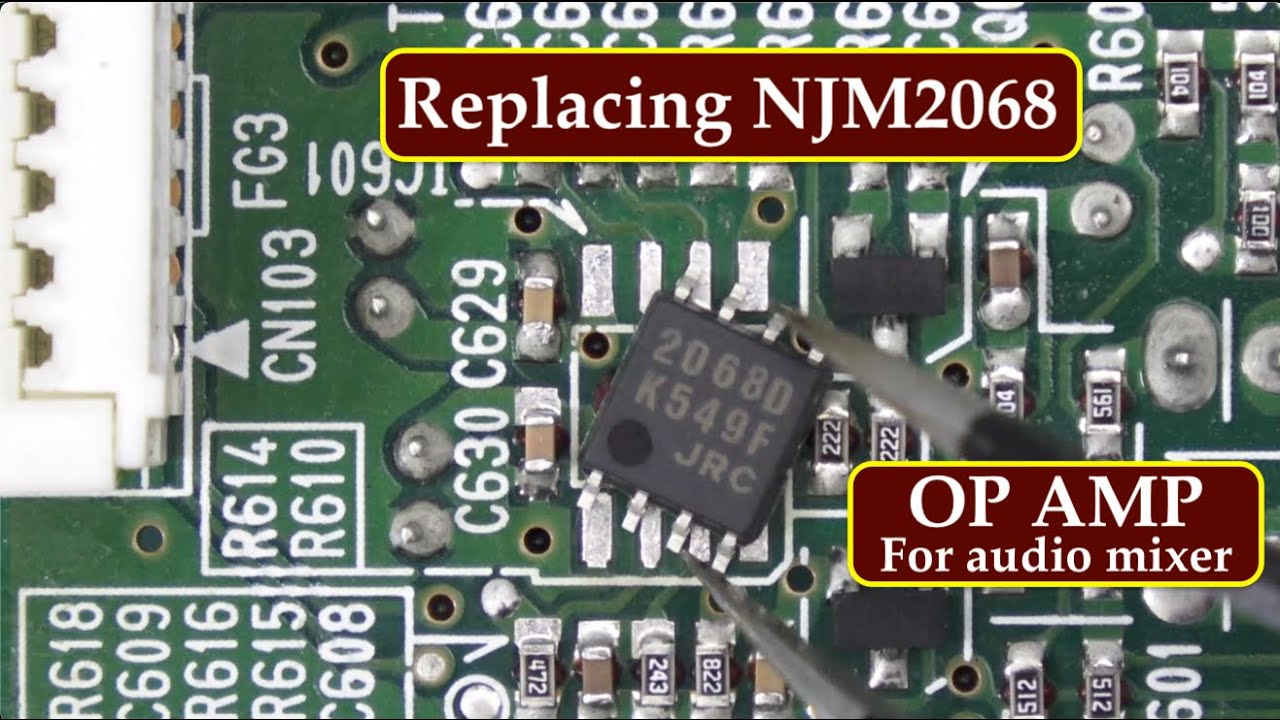 NJM2068 OP AMP for audio mixer