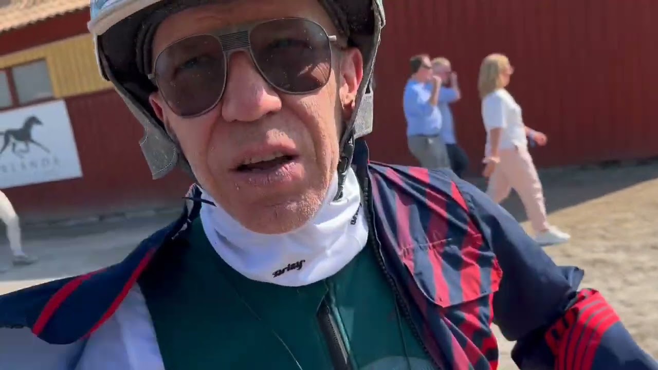 Örjan Kihlström efter segern i Sweden Cup 2024