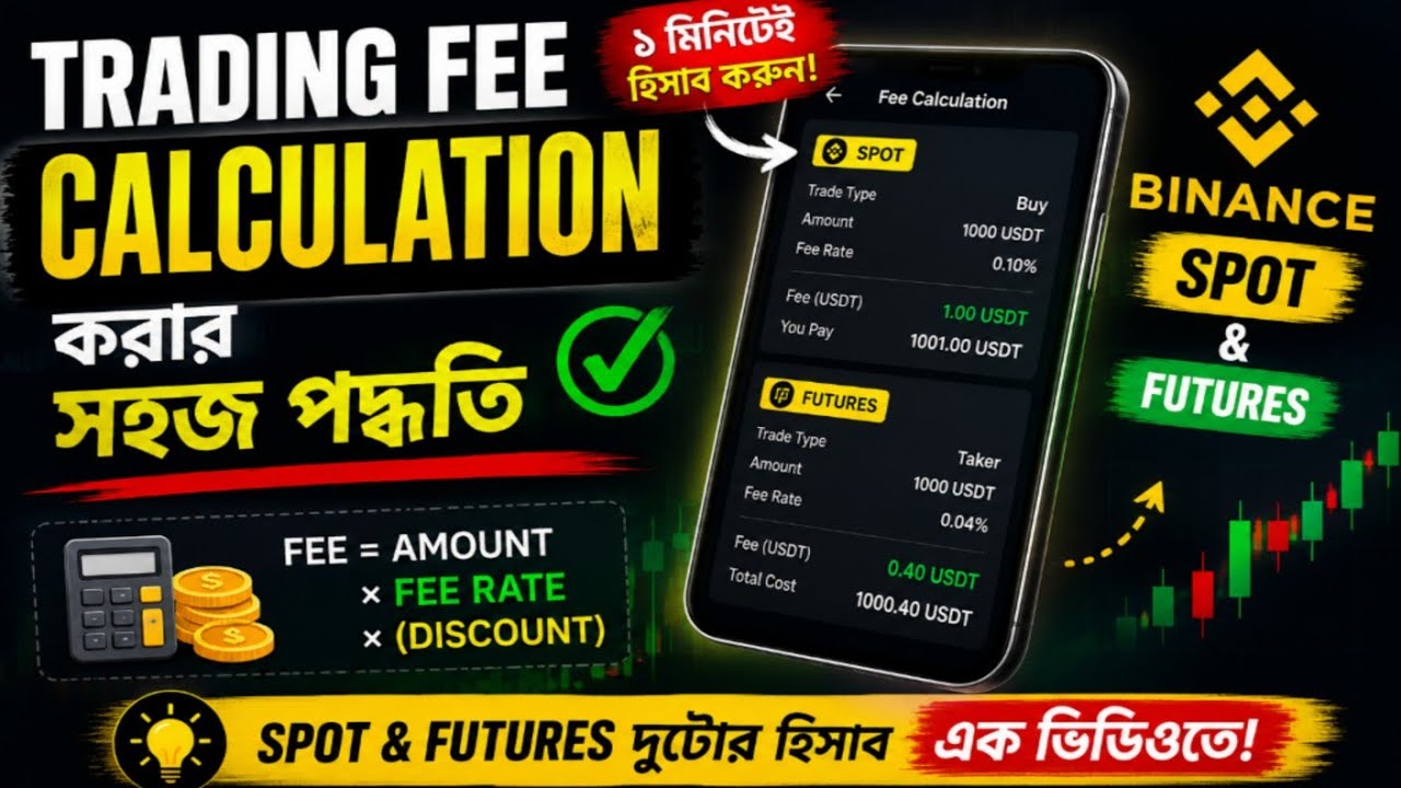 Easy Way to Calculate Trading Fees || Binance Spot & Future Trading Calculation
