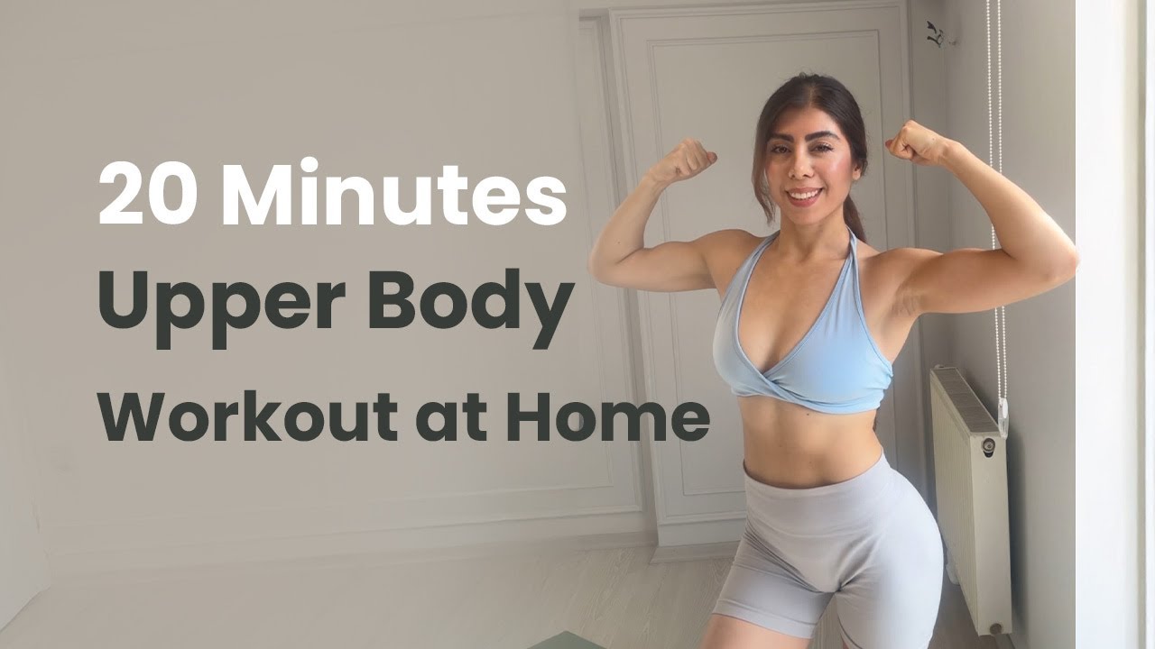 20 Minute Upper Body Workout at Home | Dumbbell Strength & Sculpt Routine