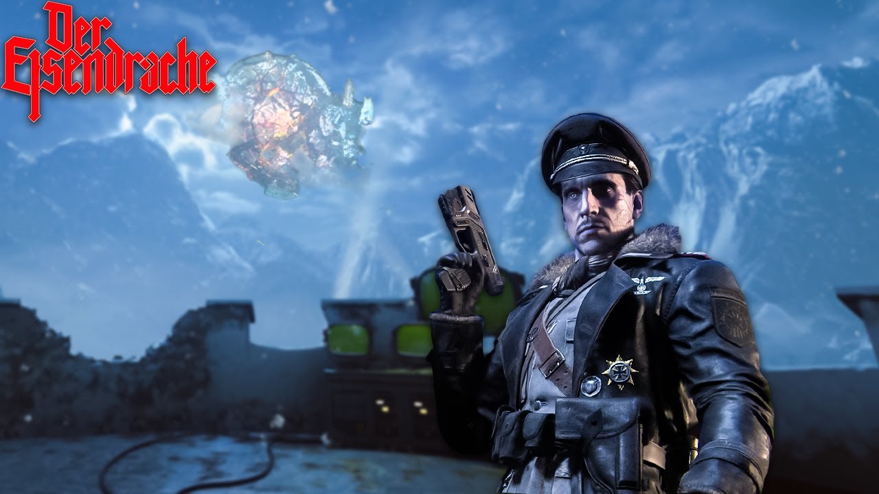 Пасхальное яйцо Der Eisendrache, как BO7 Richtofen - Black Ops 3: Modded Zombies