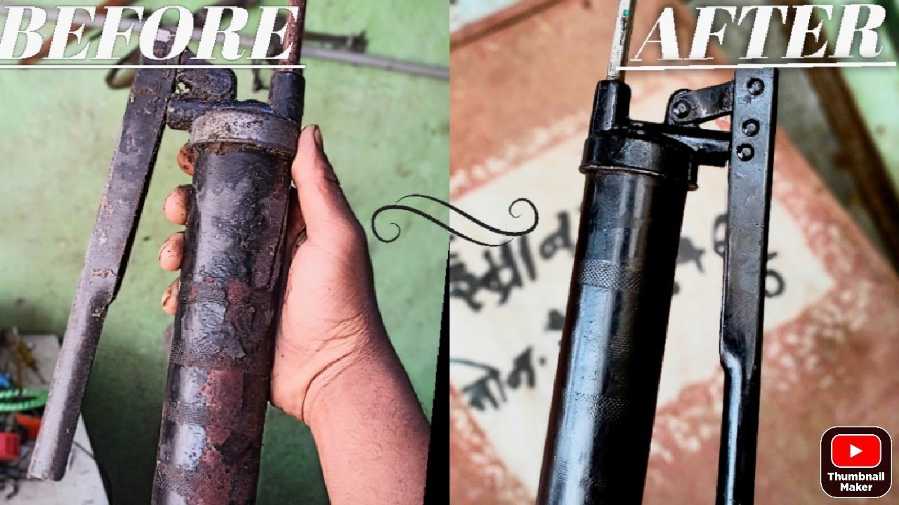repairing grease pump