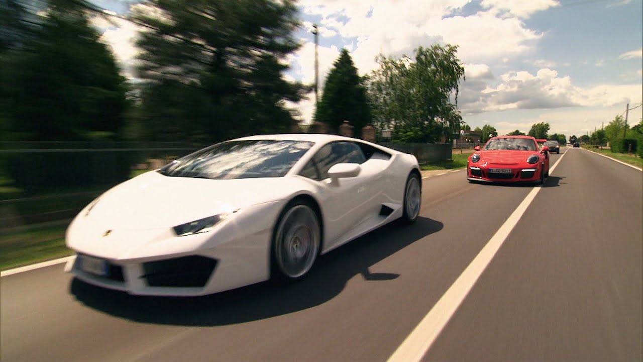 Roadtrip nach Italien: Porsche 911 GT3 RS vs. Lamborghini Huracán - GRIP - Folge 369 - RTL2