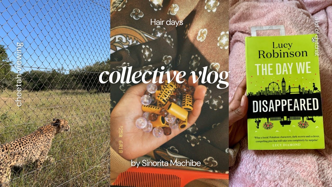 COLLECTIVE VLOG|mountain biking race,chettah viewing,hair days,lot of chitchat…