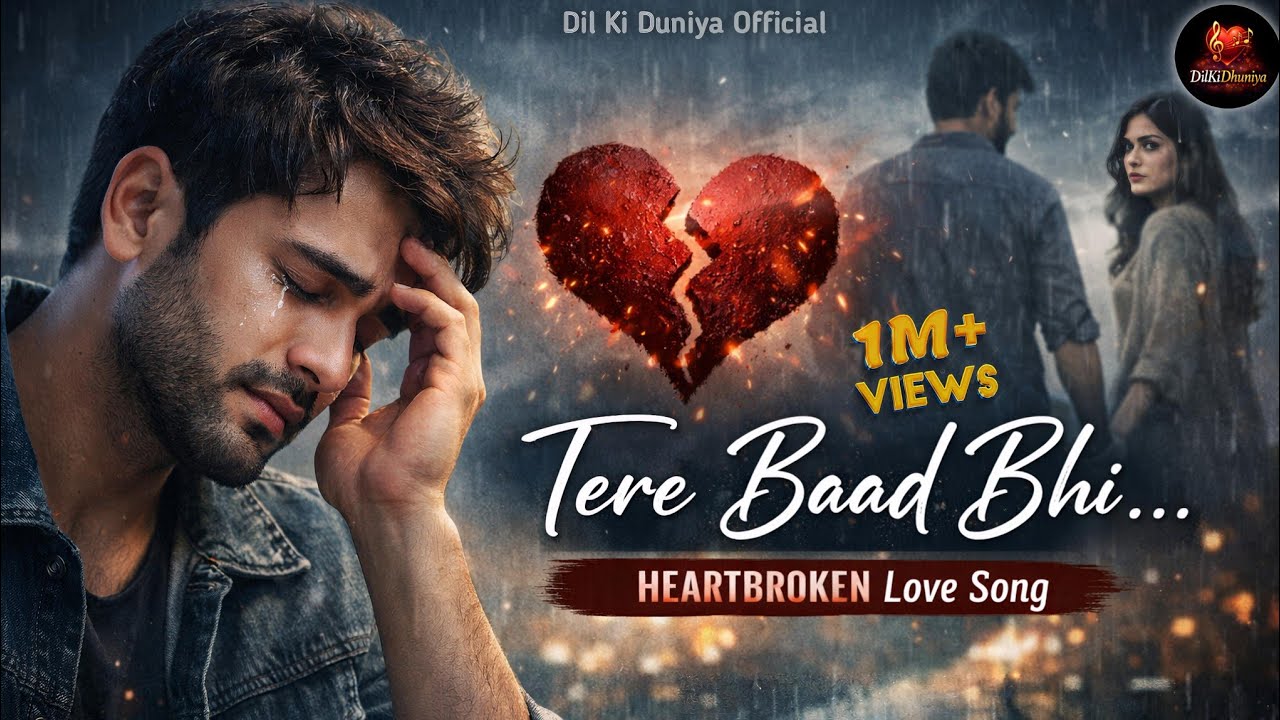 Tere Baad Bhi… Sad Song broken heart  hindi newLikhkar do Dil Ki Duniya Official