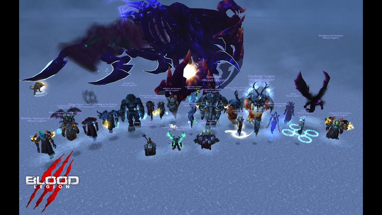 Blood Legion vs Sha of Fear Heroic 25m - Blood DK PoV