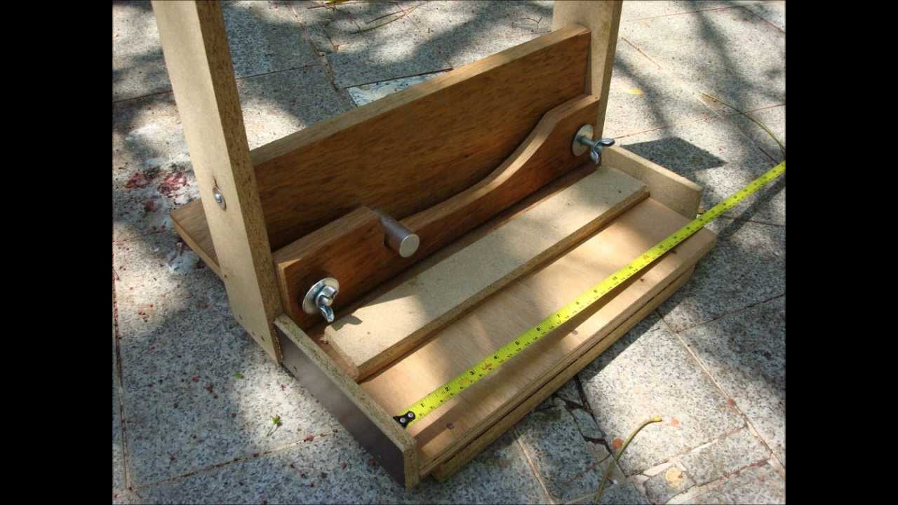 wooden book binding machine