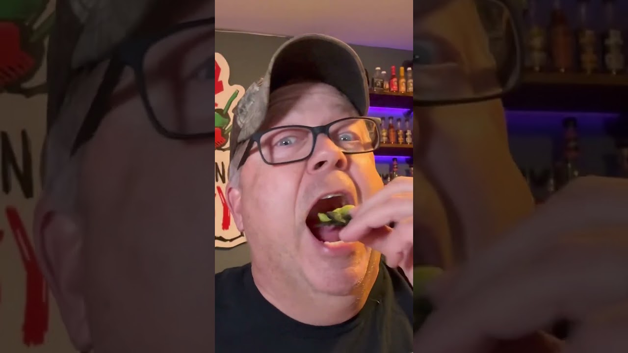 Paqui One Chip Challenge with Wasabi. Big mistake!