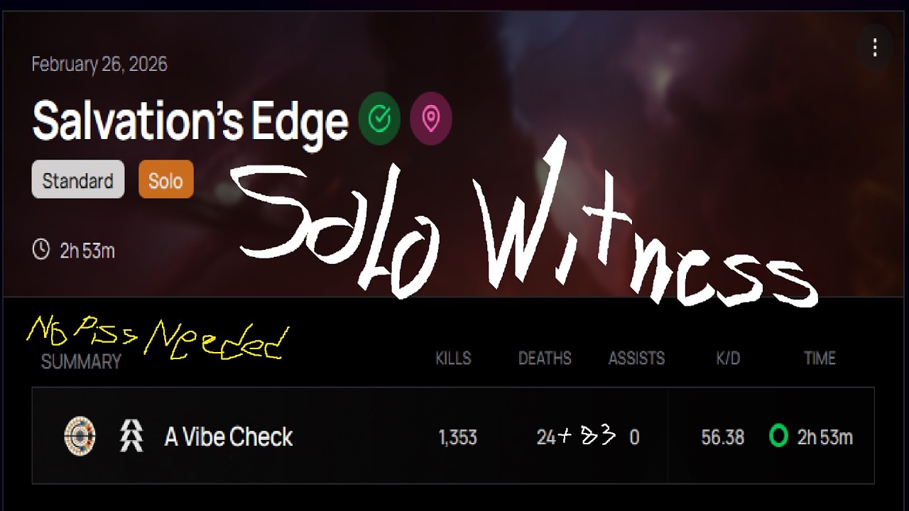 Solo Witness - Renegades