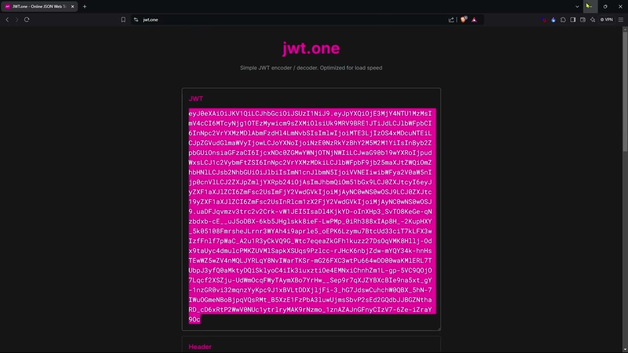 🚨Admin Panel Bypass | Privilege Escalation with JWT (JSON Web Token) | Bug Bounty - PoC 🚨