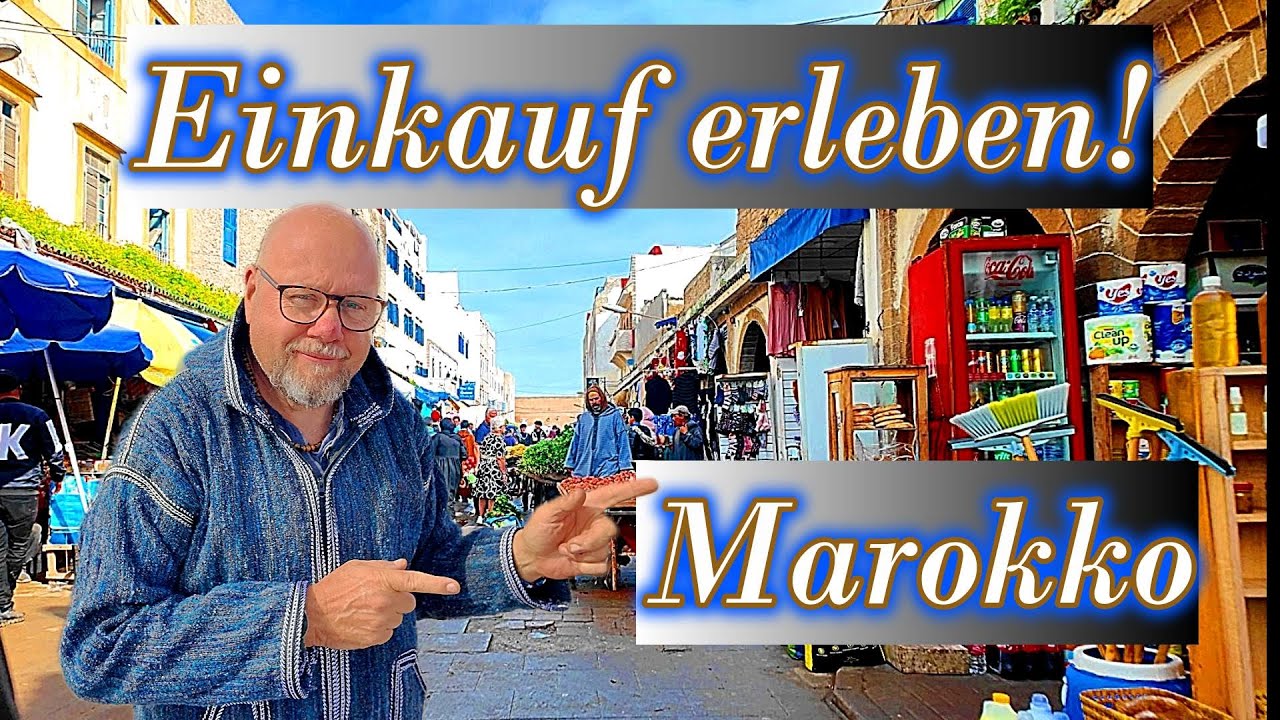 Einkaufen in Marokko in der Medina und auf dem Souk/ Surfen am Banana Point / Straßenhunde / Gebirge