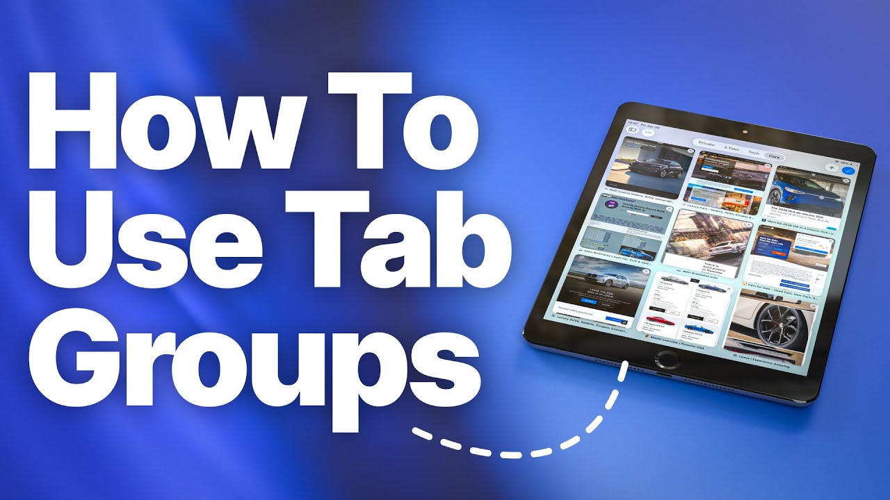 How to Use Tab Groups on iPad (Organize Safari Tabs Easily)