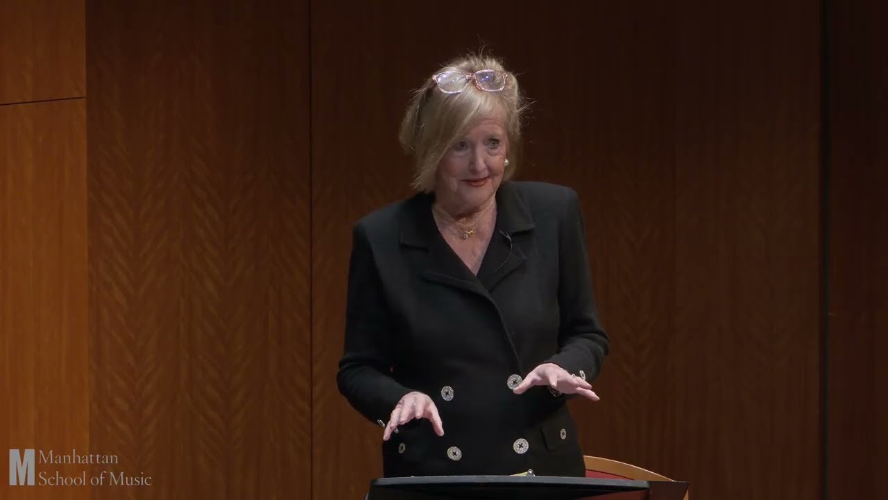 Frederica von Stade masterclass, Manhattan School of Music, 10 Feb 2025
