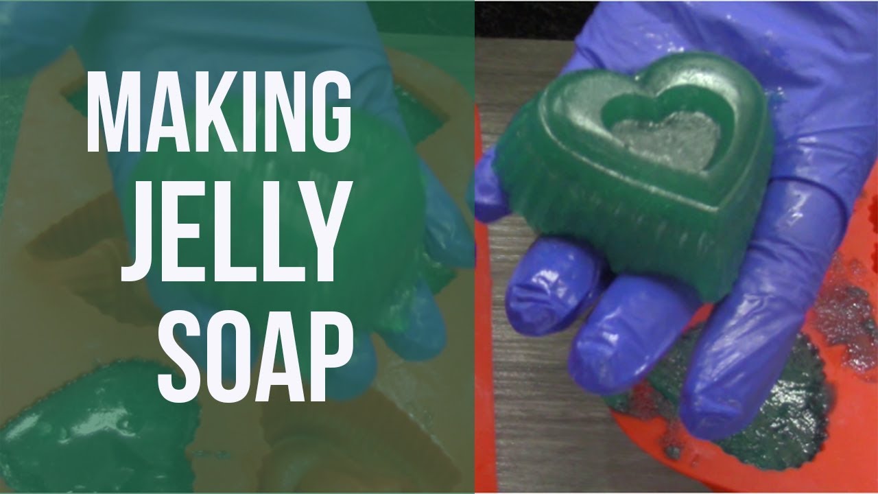 DIY Jelly Soap with recipe