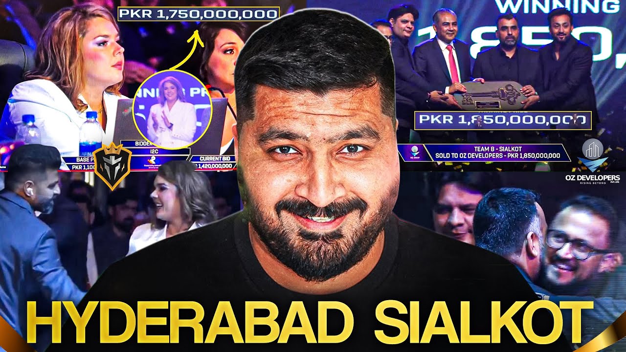 Hyderabad & Sialkot Two New Teams | HBL PSL Teams Auction 2026 | Pakistan Cricket | Investment | 