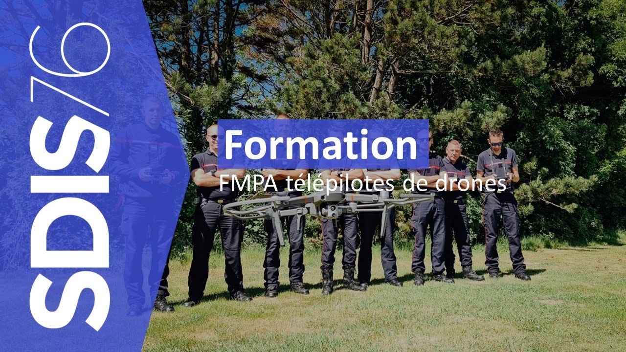 Formation de maintien et de perfectionnement des acquis des télépilotes de drones du Sdis 76