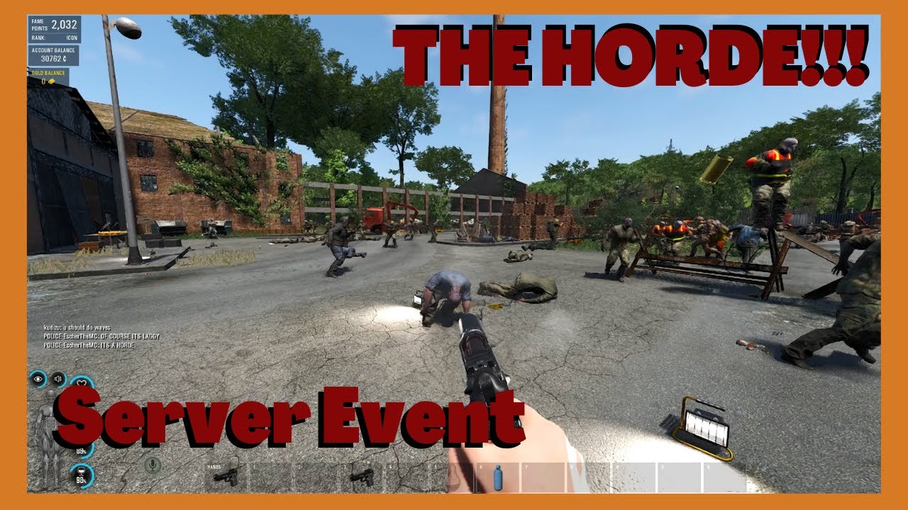 S.C.U.M Zombie Horde Server Event