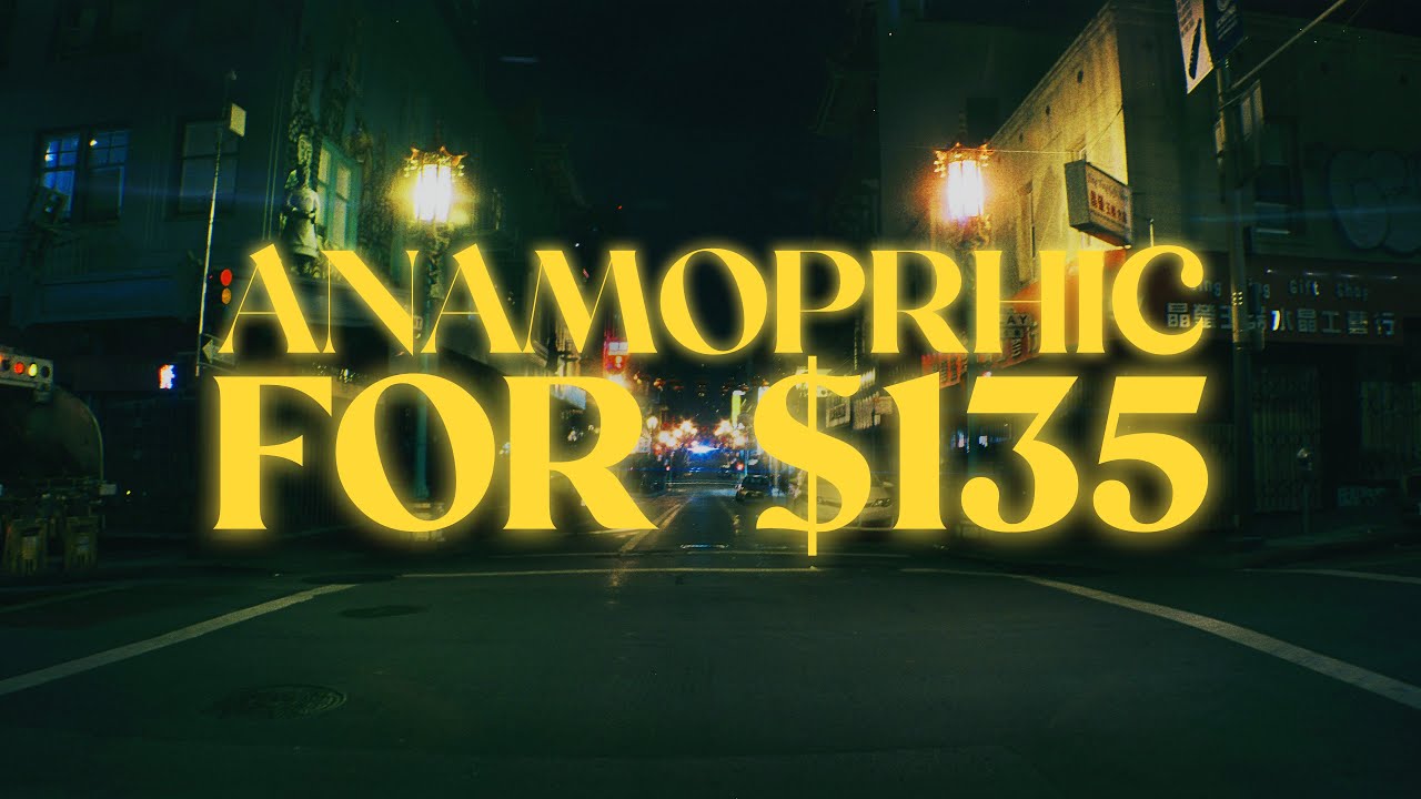 This $135 Anamorphic Lens is INSANELY GOOD