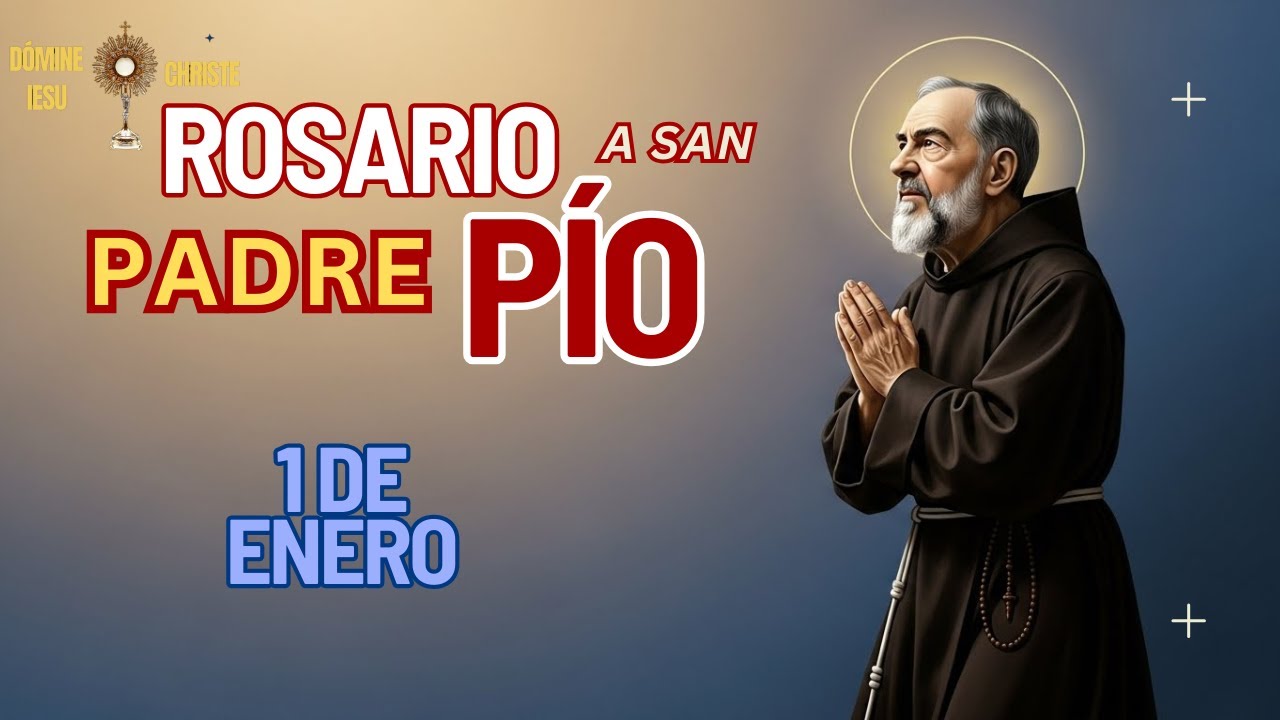 Coronilla a San Padre Pío por las Almas del Purgatorio | Oración de Liberación y Paz ✝️🕯️ 1 de enero