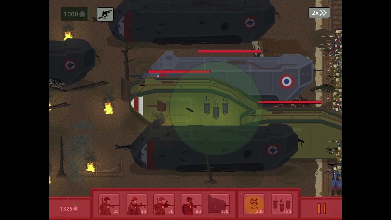 Battle in no man’s land ￼