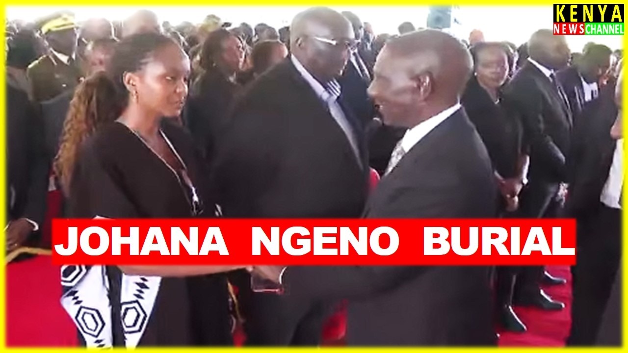 Ruto arrives at Burial Service for Johana Ngeno at Emurua Dikirr Narok with Kindiki