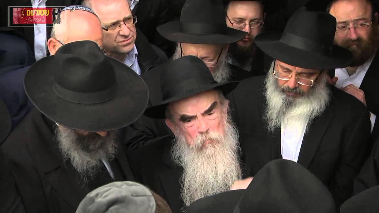 מסע הלוויתו של הרב אשכנזי ודברי ההספד