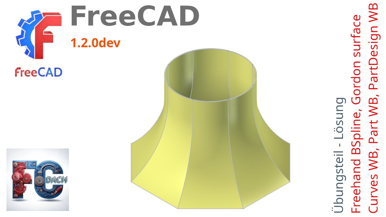 FreeCAD 1.2.0dev - Übungsteil - Lösung