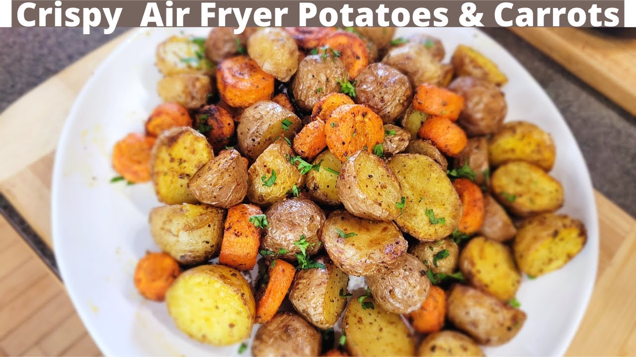 CRISPY FRIED POTATOES WITH AN AIR FRYER | AIR FRYER ROASTED POTATOES