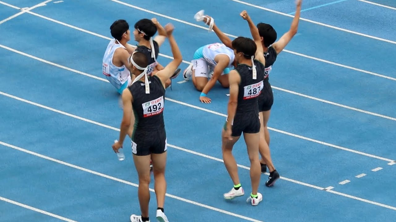 2024南関東高校陸上 男子4×400mR決勝