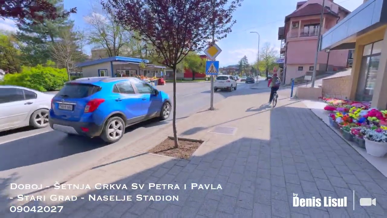 Doboj - Šetnja Crkva SV Petra i Pavla - Stari Grad - Naselje Stadion 09042025
