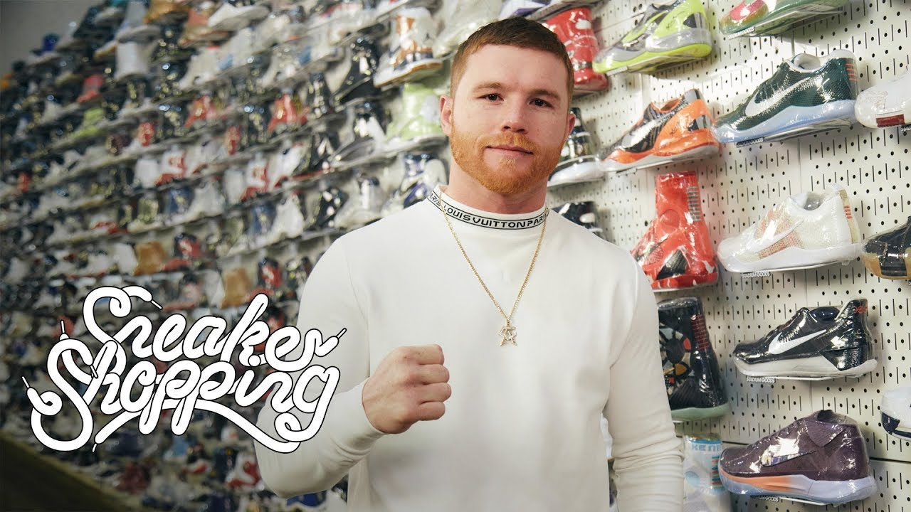 Canelo Álvarez Goes Sneaker Shopping With Complex