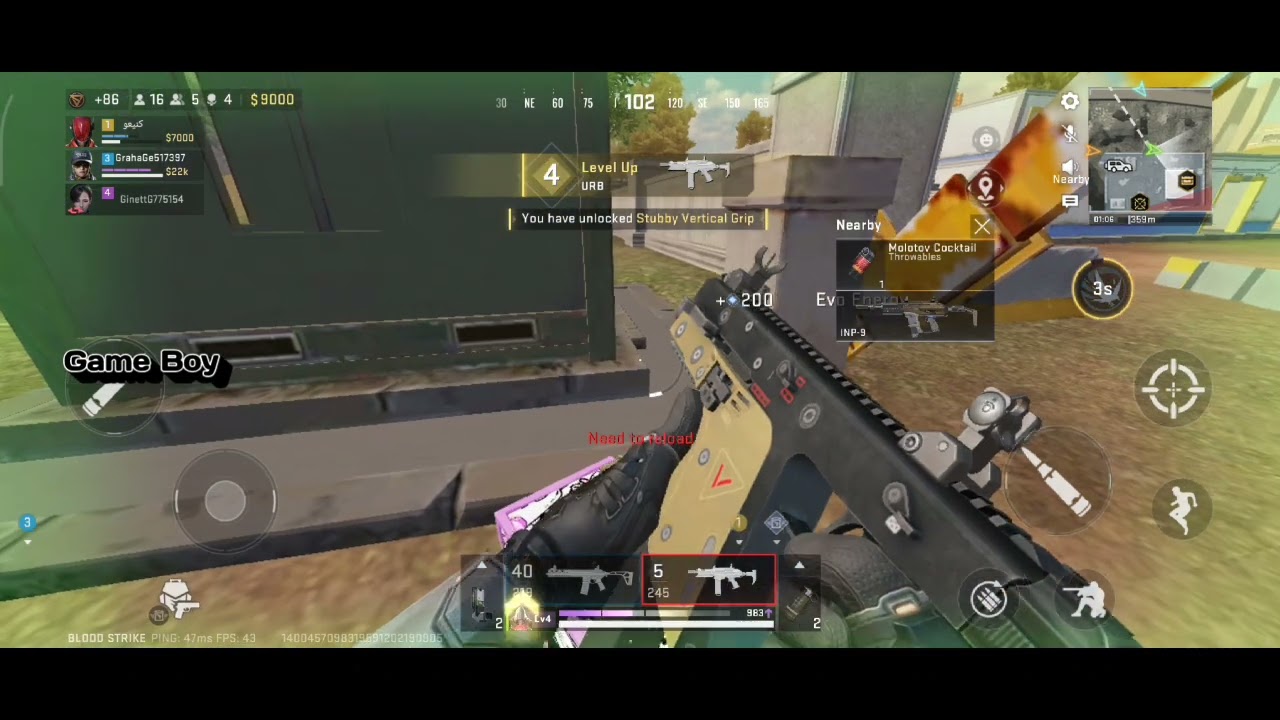 Blood Strike Gameplay - Won My First Game 