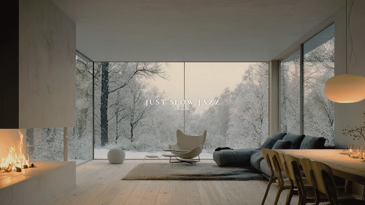 Blue Dusk, Warm Hearth: Waiting for the Thaw | Winter Jazz Playlist