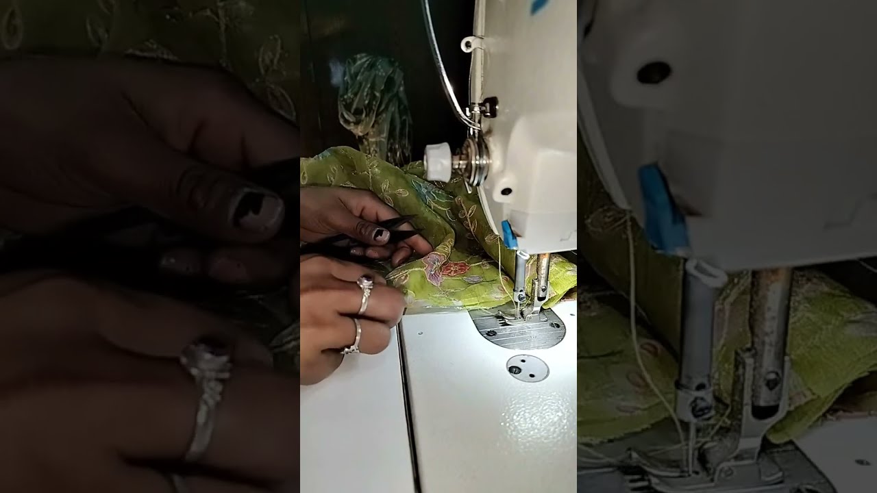 Kali wala lehenga design cutting and stitching at home #fashion #dress #viralvideo 