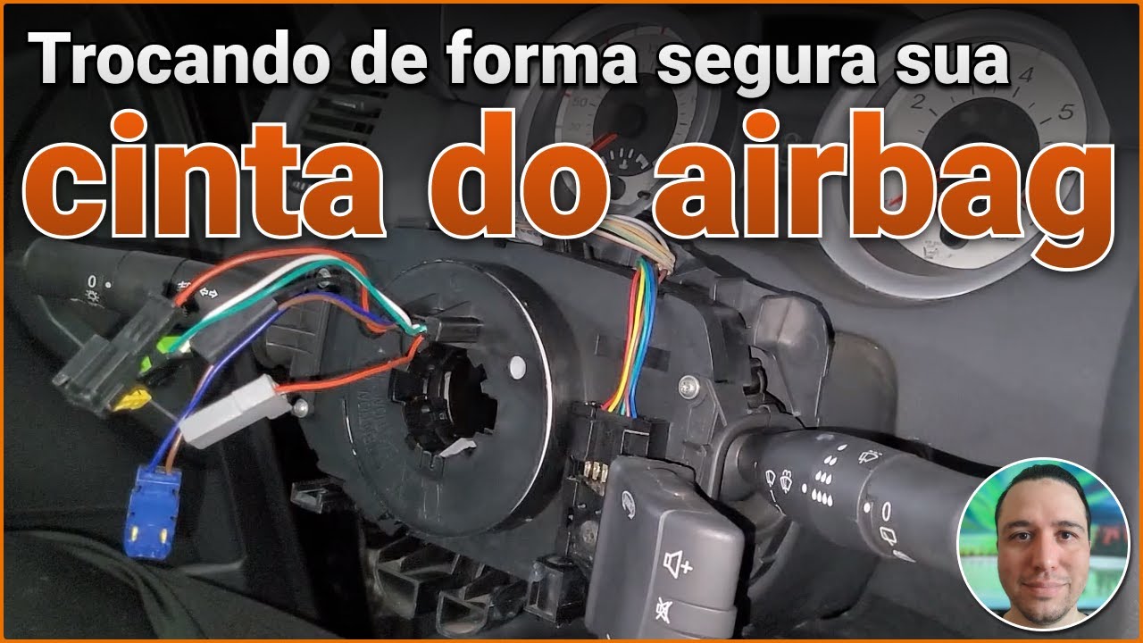 Renault Megane Grandtour - Troca da cinta do airbag super detalhado