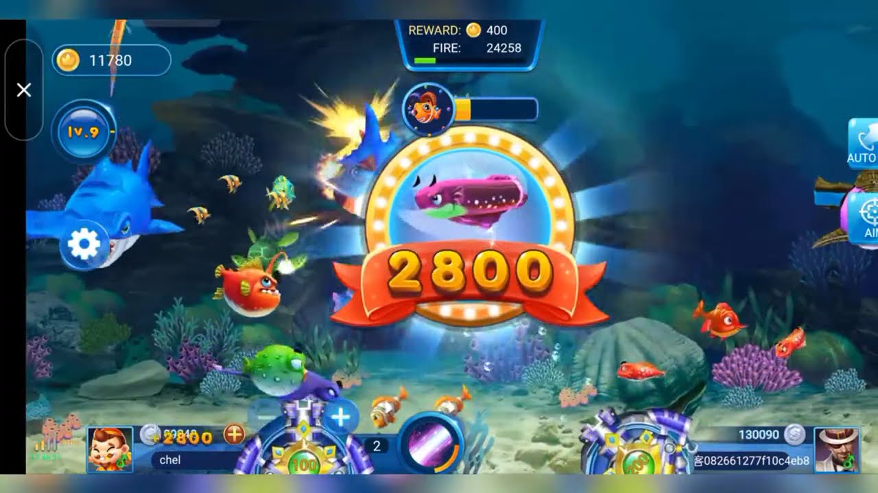 PLAY AND EARN/CLIPCLAPS GAME/FISHING JOY/chel flora channel