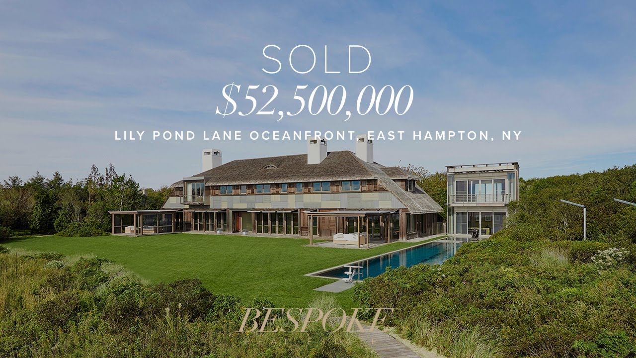 One-of-a-Kind $52,500,000 Oceanfront East Hampton Estate