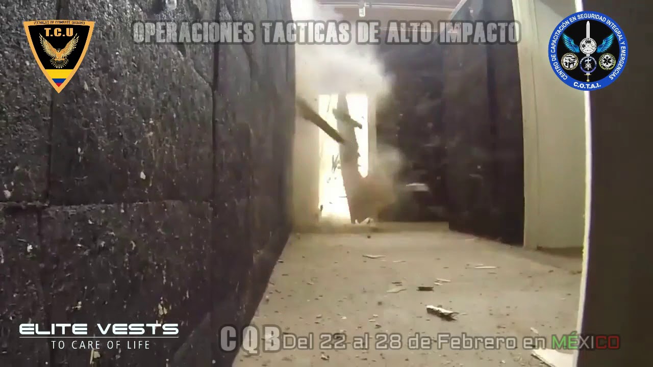 CURSO DE CQB EN M&Eacute;XICO