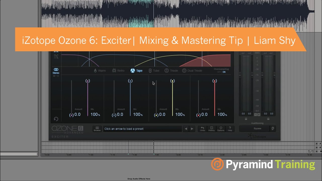 iZotope Ozone 6: Exciter | Mixing & Mastering Tip | Liam Shy