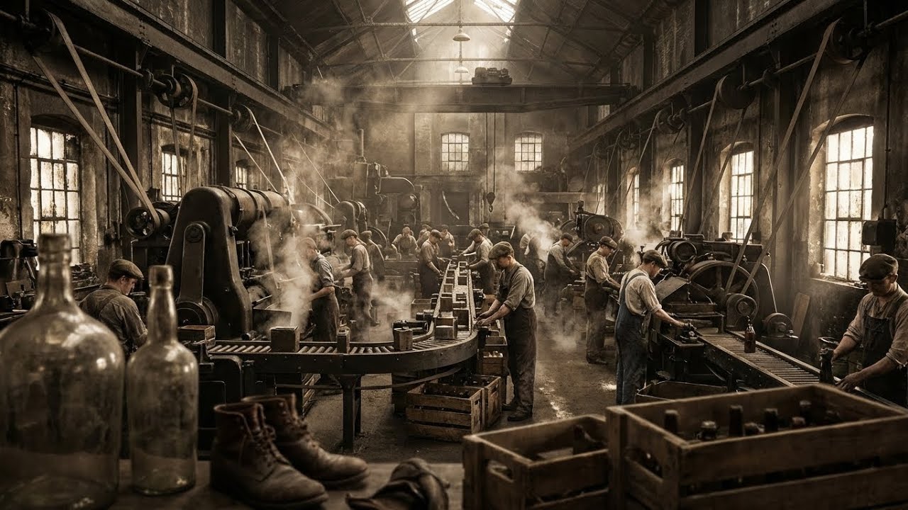 Step Inside Old Factories And Discover | How Things Were Made Before Modern Automation.